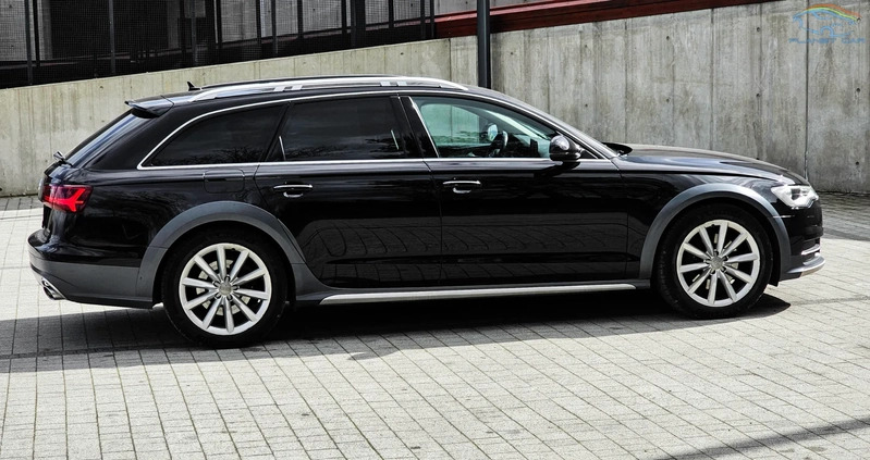 Audi A6 Allroad cena 109900 przebieg: 157900, rok produkcji 2016 z Sędziszów małe 742